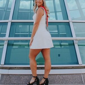 White Lulus Dress Size Medium